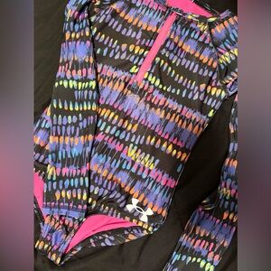 Under Armour Black and Multicolor Patterned swimwear